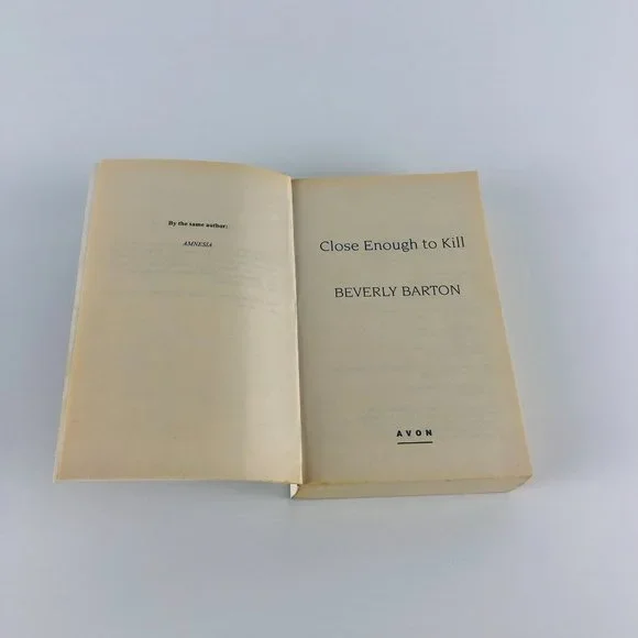 Close Enough to Kill By Beverly Barton Mystery Romance Fiction Small Paperback - Picture 2 of 8